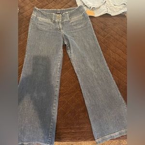 Wide leg jeans